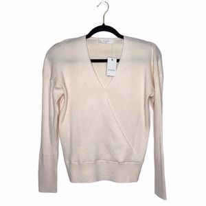 Elodie Cream Sweater-Ribbed Knit-NWT-Sz Small